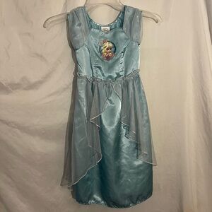 blue Elsa Disney princess dress. size 4.